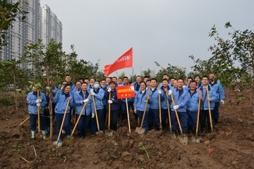 全民植树四十载 俏丽娄底谱新篇