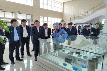 “美好安徽智汇杏妆专家团走访ATP公司 ——拓展合作空间 助力产业升级
